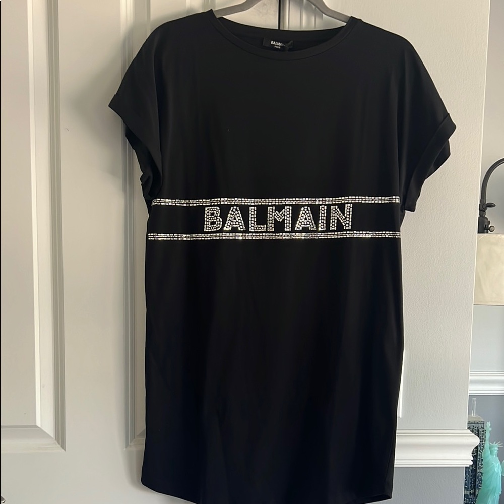 Balmain T-shirt Dress